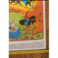 Journal de Mickey N°1446 avec cadeau Poster géant Dumbo 1980 vintage