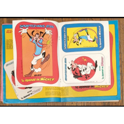 Journal de Mickey N°1413 avec cadeau Autocollants Dingo 1979 vintage