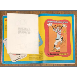 Journal de Mickey N°1413 avec cadeau Autocollants Dingo 1979 vintage
