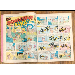 Journal de Mickey N°1413 avec cadeau Autocollants Dingo 1979 vintage