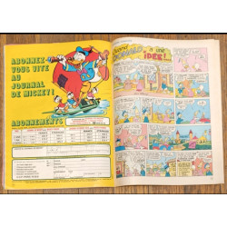 Journal de Mickey N°1413 avec cadeau Autocollants Dingo 1979 vintage