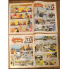 Lot de 2 anciens Journaux de Mickey bd La coccinelle à Monte-Carlo N°1334 et 1335 1978 vintage