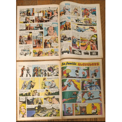 Lot de 2 anciens Journaux de Mickey bd La coccinelle à Monte-Carlo N°1334 et 1335 1978 vintage