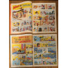 Lot de 2 anciens Journaux de Mickey bd La coccinelle à Monte-Carlo N°1334 et 1335 1978 vintage