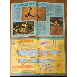 Lot de 2 anciens Journaux de Mickey bd La coccinelle à Monte-Carlo N°1334 et 1335 1978 vintage