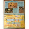 Lot de 2 anciens Journaux de Mickey bd La coccinelle à Monte-Carlo N°1334 et 1335 1978 vintage