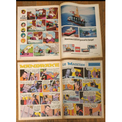 Lot de 2 anciens Journaux de Mickey bd La coccinelle à Monte-Carlo N°1334 et 1335 1978 vintage