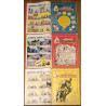 Lot de 3 anciens Journaux de Mickey spécial Préhistoire 1977 N°1287, 1288 et 1289 vintage