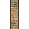 Lot de 3 anciens Journaux de Mickey spécial Préhistoire 1977 N°1287, 1288 et 1289 vintage