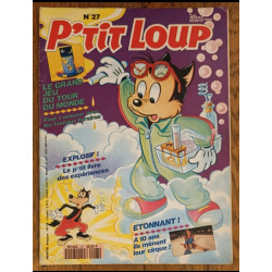 P'tit Loup magazine N°27 avec cadeau jeu du tour du monde 1991 vintage