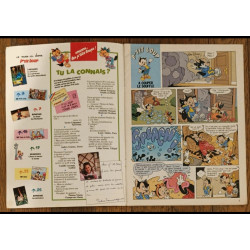 P'tit Loup magazine N°27 avec cadeau jeu du tour du monde 1991 vintage