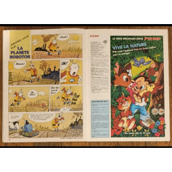 P'tit Loup magazine N°27 avec cadeau jeu du tour du monde 1991 vintage