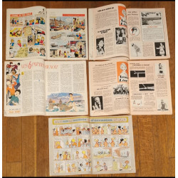 Lot de 5 "Lisette" 1966 N°29/30/31/32/33 vintage