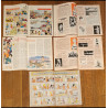 Lot de 5 "Lisette" 1966 N°29/30/31/32/33 vintage