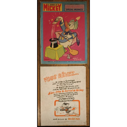 Journal de Mickey N°1313 1977 + Poster Donaldissimo vintage
