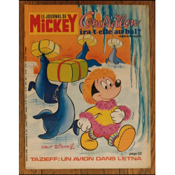 Journal de Mickey N°1379 avec cadeau 4 Fiches jeux de société 1978 vintage