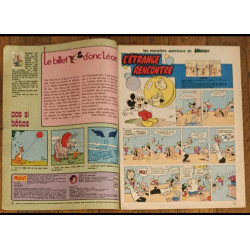 Journal de Mickey N°1379 avec cadeau 4 Fiches jeux de société 1978 vintage