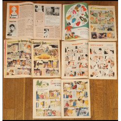 Lot de 5 "Lisette" 1966 N°29/30/31/32/33 vintage