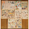 Lot de 5 "Lisette" 1966 N°29/30/31/32/33 vintage