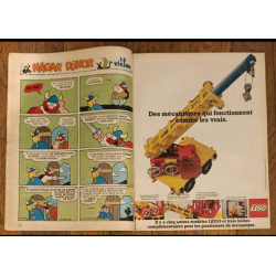 Journal de Mickey N°1379 avec cadeau 4 Fiches jeux de société 1978 vintage