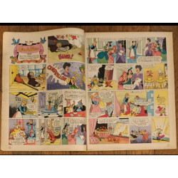 Journal de Mickey N°1379 avec cadeau 4 Fiches jeux de société 1978 vintage