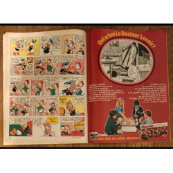 Journal de Mickey N°1379 avec cadeau 4 Fiches jeux de société 1978 vintage
