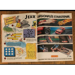 Journal de Mickey N°1379 avec cadeau 4 Fiches jeux de société 1978 vintage