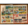 Journal de Mickey N°1379 avec cadeau 4 Fiches jeux de société 1978 vintage