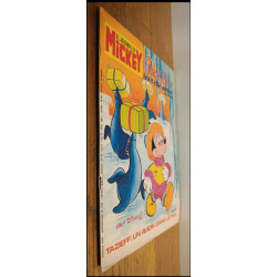 Journal de Mickey N°1379 avec cadeau 4 Fiches jeux de société 1978 vintage