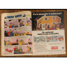 Journal de Mickey N°1323 avec Dépliant Manuel géant des Castors juniors 1977 vintage