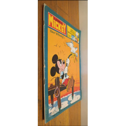 Journal de Mickey N°1323 avec Dépliant Manuel géant des Castors juniors 1977 vintage