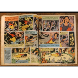 Journal de Mickey N°1119 avec Poster Blanche neige 1973 vintage