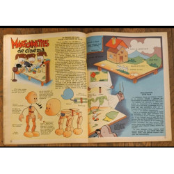 Journal de Mickey N°1119 avec Poster Blanche neige 1973 vintage