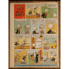 Journal de Mickey N°1119 avec Poster Blanche neige 1973 vintage