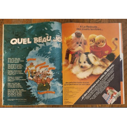 Journal de Mickey N°1166 avec Dépliant La Redoute jouets 1974 vintage
