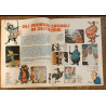 Journal de Mickey N°1166 avec Dépliant La Redoute jouets 1974 vintage