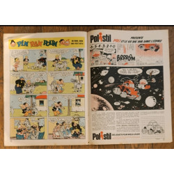 Journal de Mickey N°1166 avec Dépliant La Redoute jouets 1974 vintage