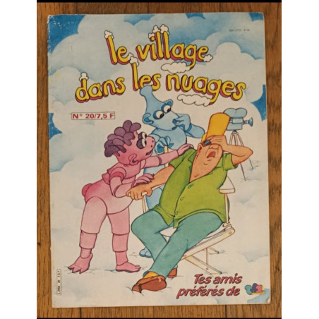 Le village dans les nuages magazine N°20 1984 vintage