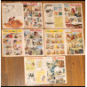 Rare Lot de 5 Journaux de Mickey série complète bd Tour de France 1973 vintage
