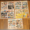 Rare Lot de 5 Journaux de Mickey série complète bd Tour de France 1973 vintage
