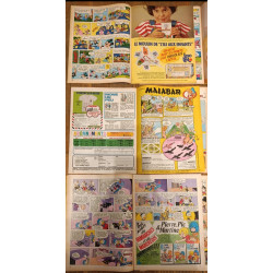 🛹 Rare Lot de 11 Journaux de Mickey Série complète leçons de skate bd 1978 vintage 🛹