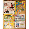 🛹 Rare Lot de 11 Journaux de Mickey Série complète leçons de skate bd 1978 vintage 🛹