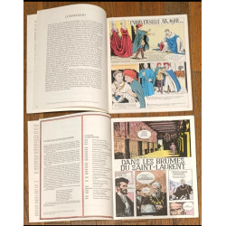 Lot de 2 anciens livres bd Histoire Larousse Fin des années 70 vintage