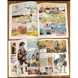Lot de 2 anciens livres bd Histoire Larousse Fin des années 70 vintage