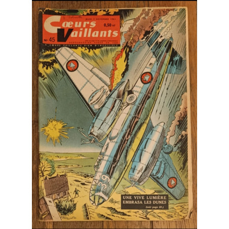 Coeurs Vaillants magazine N°45 1961 vintage
