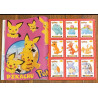 Rare complet D. Mangas avec 36 fiches + 2 posters Pokémon N°465 Année 2000 vintage