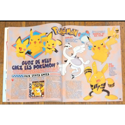 Rare complet D. Mangas avec 36 fiches + 2 posters Pokémon N°465 Année 2000 vintage