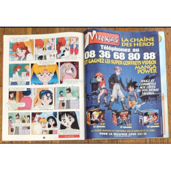 Rare complet D. Mangas avec 36 fiches + 2 posters Pokémon N°465 Année 2000 vintage