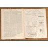 Rare avec Patron Journal la mode Illustrée supplément 5 décembre 1897 N°49 Vintage