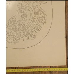 Rare avec Patron Journal la mode Illustrée supplément 5 décembre 1897 N°49 Vintage